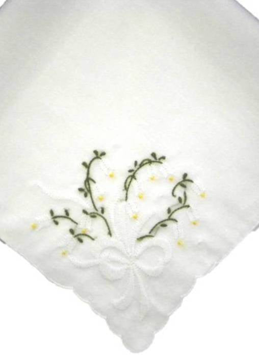 Lily of the Valley Bouquet Handkerchief