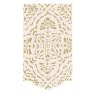 Annika Ivory & Gold Paper Linen Guest Towel Napkins
