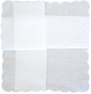 Simple Scallop Handkerchief
