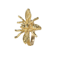 Bee Gold Napkin Ring - Set of 4