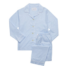 Load image into Gallery viewer, Classic Blue Gingham Luxe Pima Pajama
