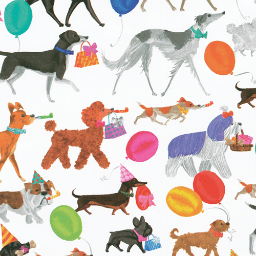 Winston and Friends Gift Wrap