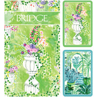 Bridge Card Deck & Score Pad Set - Jardin De Luxembourg