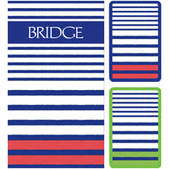 Bridge Card Deck & Score Pad Set - Breton Stripe