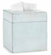 Riviera Blue Tissue Box