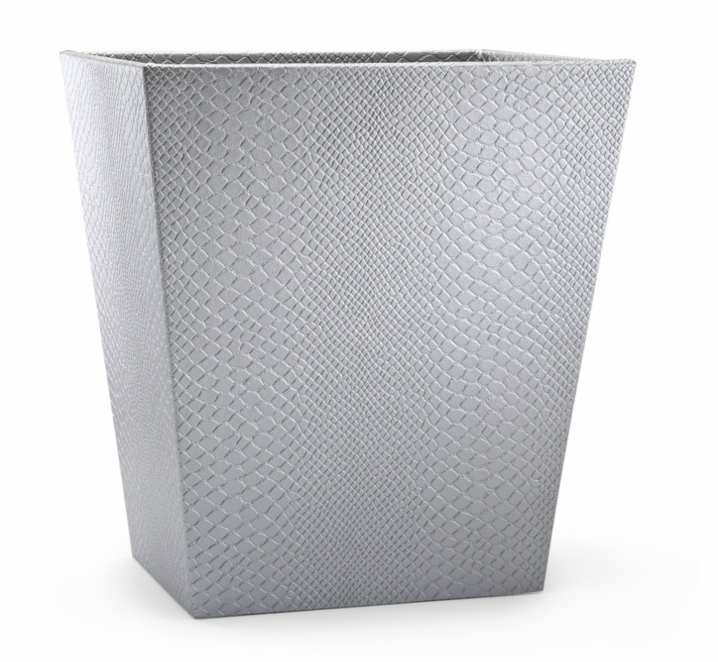 Conda Silver Waste Basket