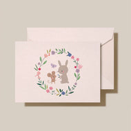 Rabbit and Mouse Folded Notes