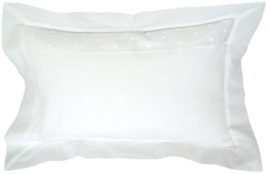 Squares in Organdy Sham