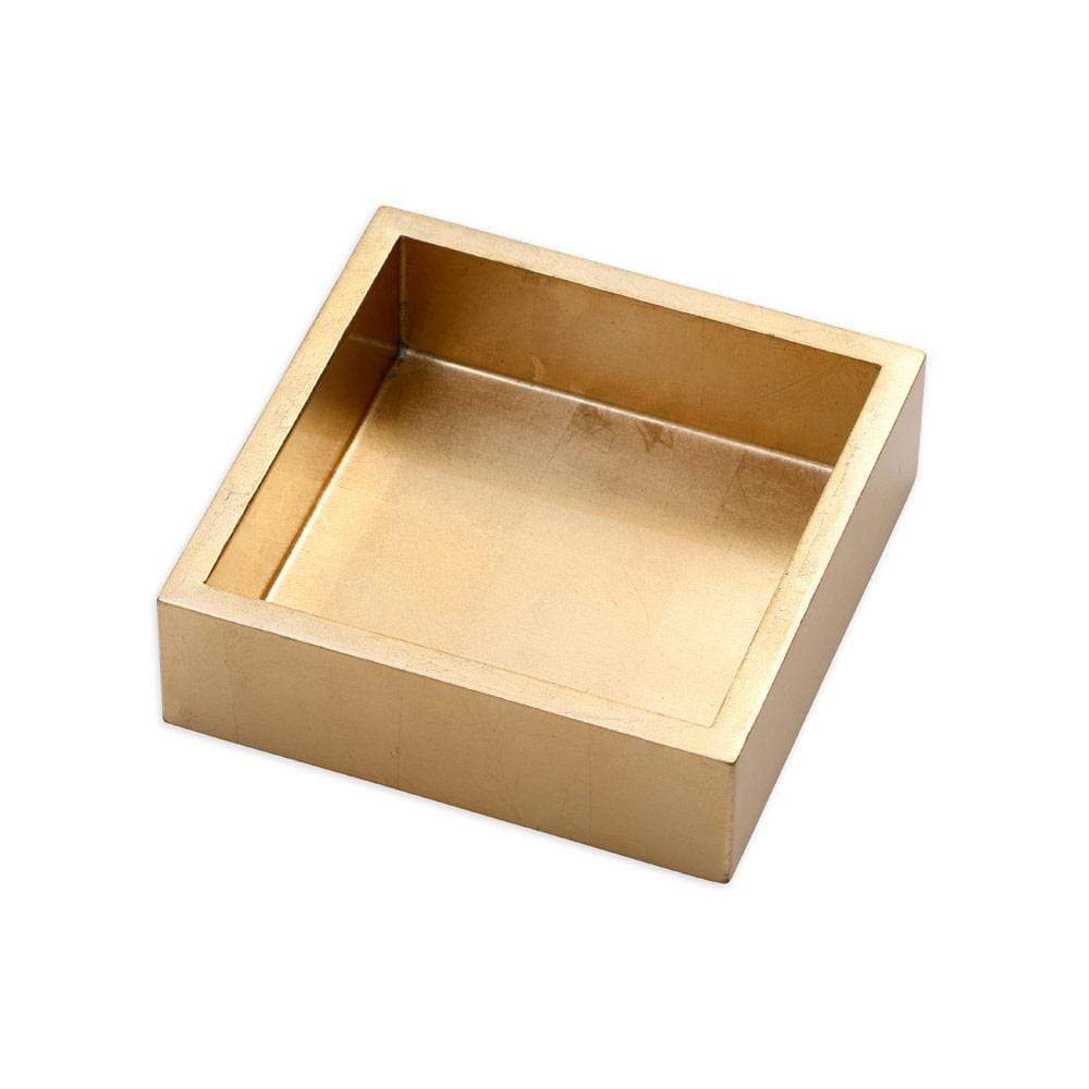 Lacquer Cocktail Napkin Holder - Gold