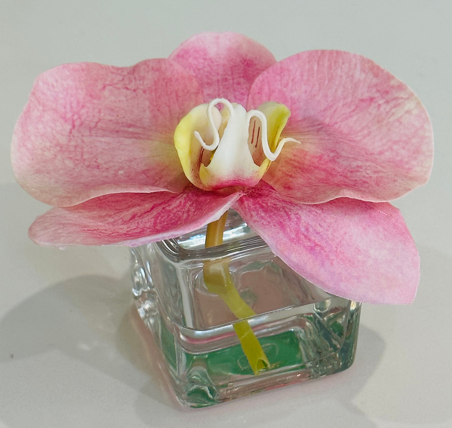 Orchid Silk Flower Bud Vase 2''