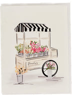 Flower Cart Greeting Card