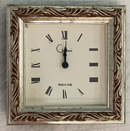Silver Quill Clock