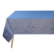 Bucolique Blue Linen Tablecloth 47'' x 47''