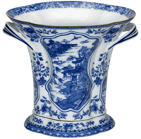 Blue Canton Bough Vase