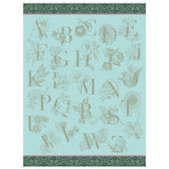 De A à Z Green Tea Towel